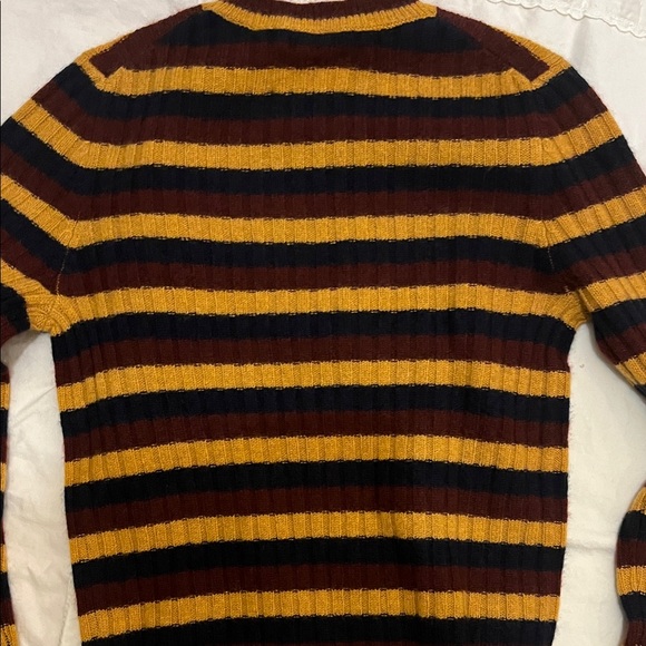 DÔEN Hyeres Cashmere Sweater in Carrington Stripe - Picture 7 of 10